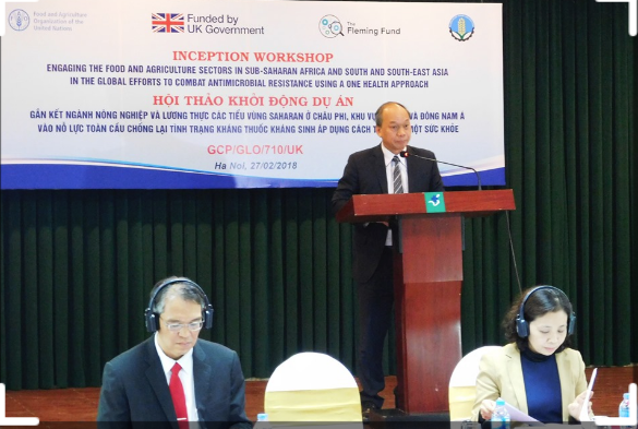 Cooperative efforts in Viet Nam to combat antimicrobial resistance