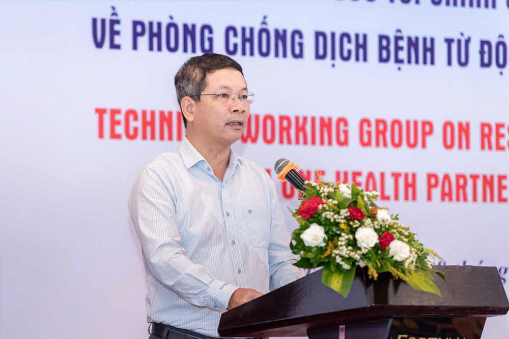 Launch of the “Research to policy” technical working group under the one health partnership