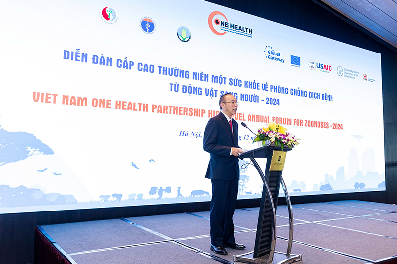 2024 High-Level One Health Forum on Zoonotic Diseases (OHP), Phase 2021-2025, took place on December 10, 2024 in Ha Noi. 