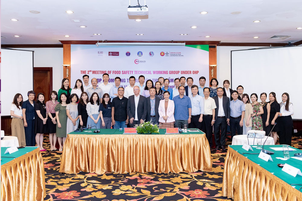 The 2nd meeting of the Vietnam Food Safety Technical Working Group under Vietnam One Health Partnership for Zoonoses (OHP)