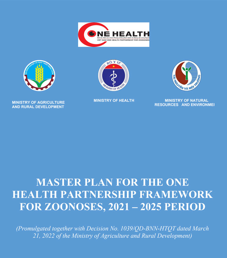 Master plan for the one health partnership framework for zoonoses, 2021-2025 period