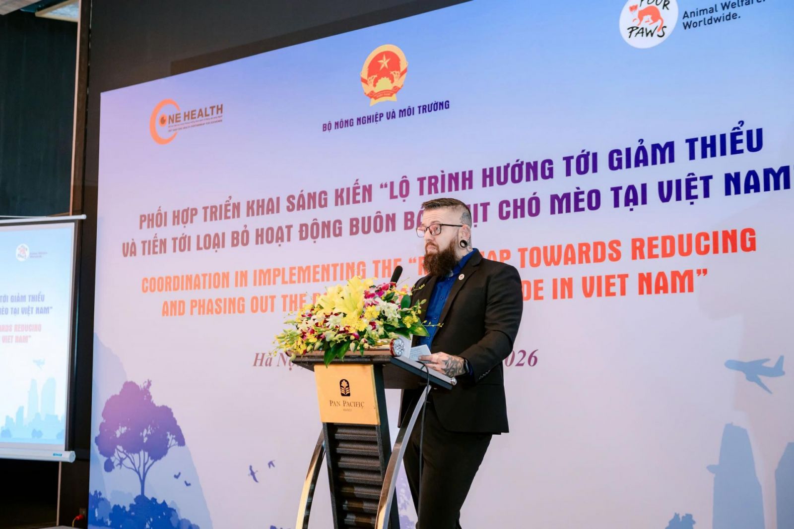 Ông Matt Backhouse, Trưởng Chương trình Chăm sóc Động vật, Khu vực Đông Nam Á